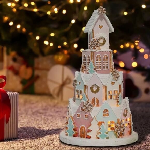 New Pastel Gingerbread Sugar Castle - Picture 8 of 15